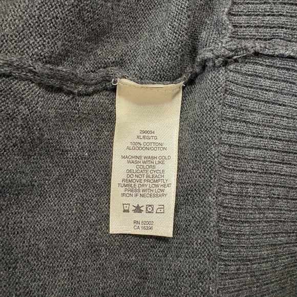 Women's DKNY Jeans Grey Cardigan, Size XL, 🍂 - Picture 9 of 10